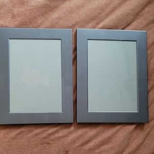 Set of Two Silver Picture Frames